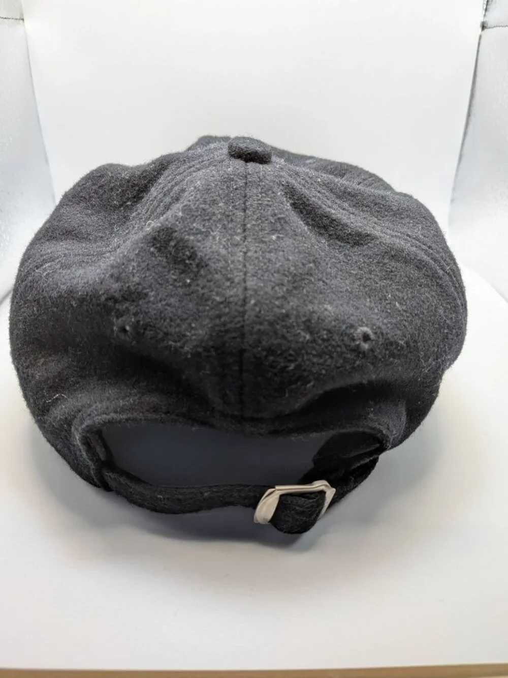 J. Crew Black Wool Adjustable Baseball Cap Unisex